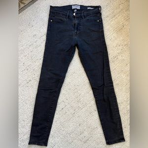 FRAME Denim Jeans - Le High Skinny - US 28 Black